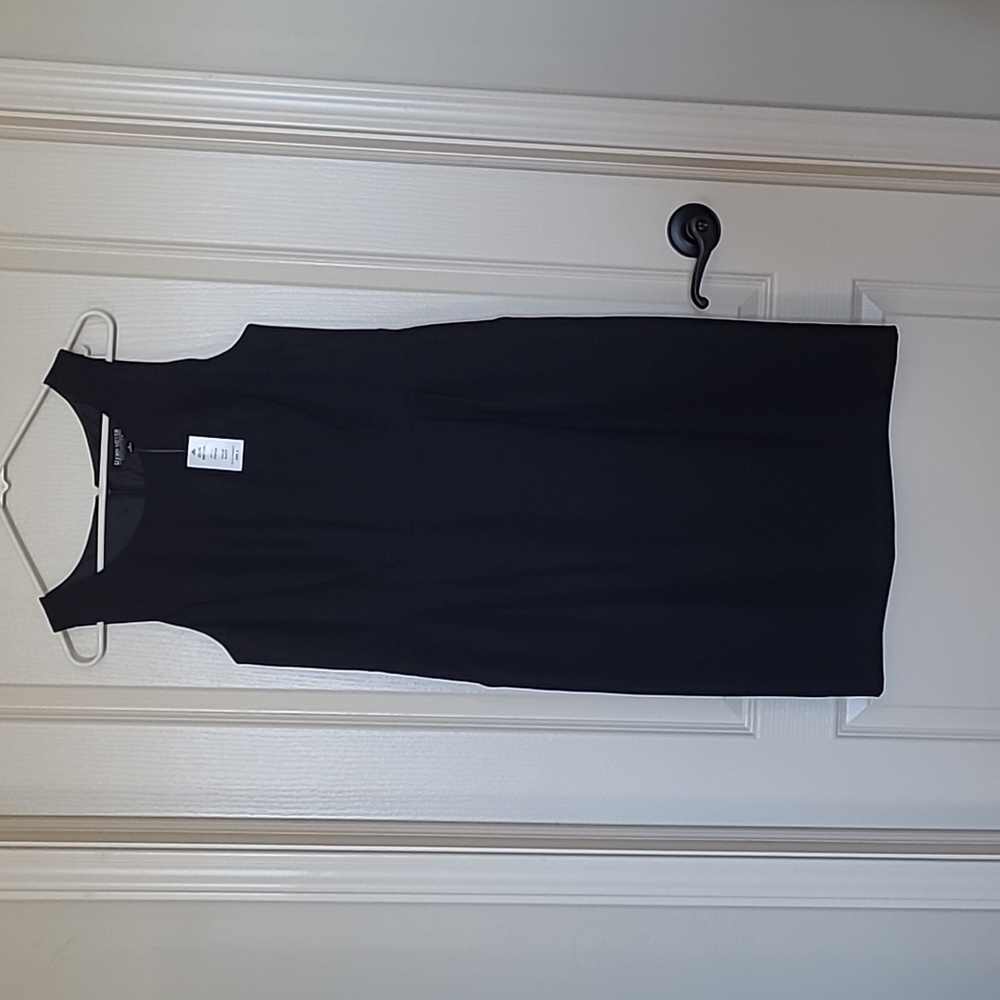 JOHN MEYER COLLECTION Classic Black Midi Dress Size 8